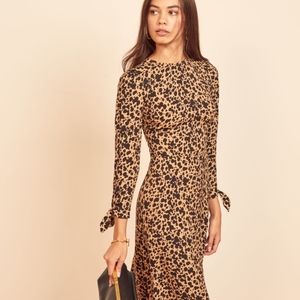 NWT Reformation Port Dress in Blitz Sz 14